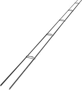 Armature de chainage plat 4x10 2 filants Ø 10 mm espacement.40 cm - L. 6 m
