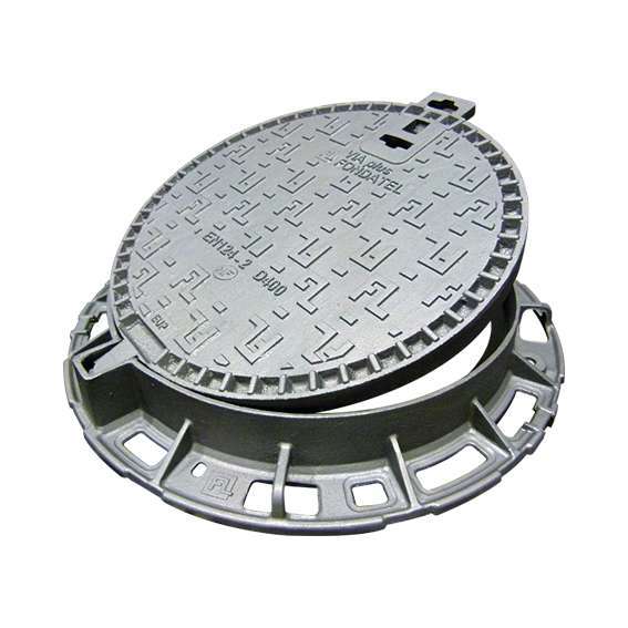 Regard De Chauss e En Fonte Cadre Rond NF Classe D400 Diam 850 Mm 