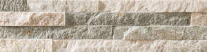 Parement mural mince en pierre naturelle TERCOCER SLIM 13 Iris L. 40 x l. 10 cm - Ép.0,5 / 1,5 cm