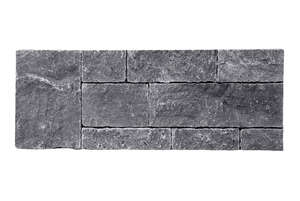 Plaquette de parement en pierre naturelle TERCOCER NATUR 14 L. 60 x l. 22,5 x Ép. 2 / 6 cm - avec agrafe pour fixation mécanique