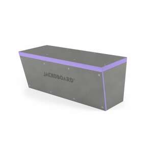 Banc rectangulaire en panneau à carreler JACKOBOARD® S-KIT 1 l. 1200 x H. 500 x Prof. 483 mm