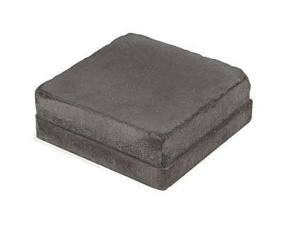 Pavé béton moulé brut clivé MARSHALLS RUSTIC Iron grey L. 15,5 x l. 15,5 x Ép. 6 cm
