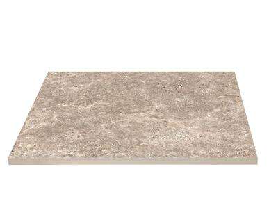 Carrelage sol extérieur 20 mm effet pierre MARSHALLS MONTE Grey L. 60 x l. 60 cm x Ép. 20 mm