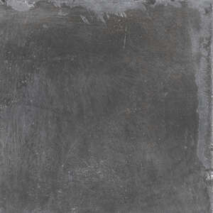 Carrelage pour sol/mur intérieur en grès cérame effet béton KEROS DAFNE Negro L. 80 x l. 80 cm x Ép. 10,2 mm - Rectifié