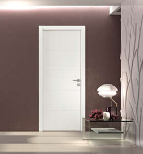 Bloc porte à recouvrement DECO LUNA