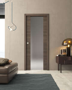 Porte coulissante pour chassis à galandage DECO VETRI