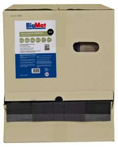 Closoir souple de ventilation bi-composant BIGMAT - 50 ml x 370 mm - Noir