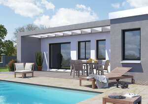 Menuiserie aluminium ouvrant caché VISUAL