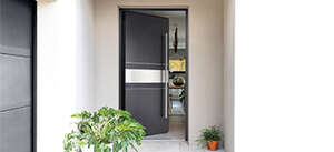 BLOC PORTE D'ENTREE ALUMINIUM BACCARA
