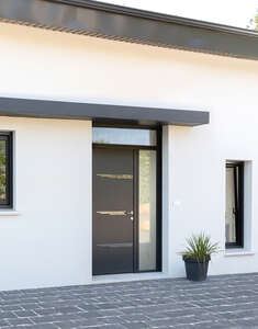 BLOC PORTE D'ENTREE ALUMINIUM ELIADE