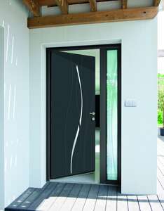 BLOC PORTE D'ENTREE ALUMINIUM INDIS