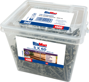 Vis Terrasses MDD BIGMAT Torx 5X60 500pcs