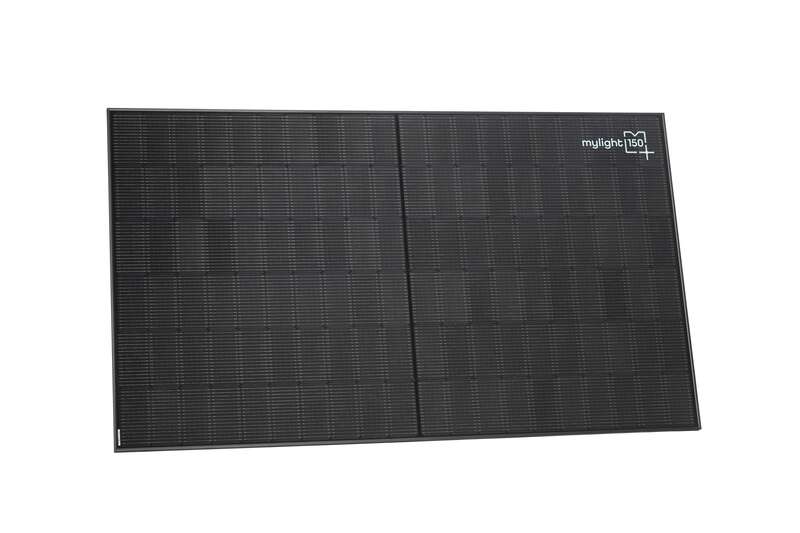 Panneau photovoltaïque mylight150 - Black Crystal 450Wc Full Black - 1762 x 1134 x 30 mm