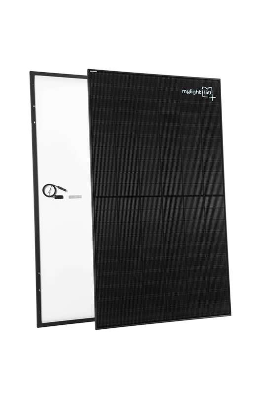 Panneau photovoltaïque mylight150 - Black Crystal 450Wc Full Black - 1762 x 1134 x 30 mm