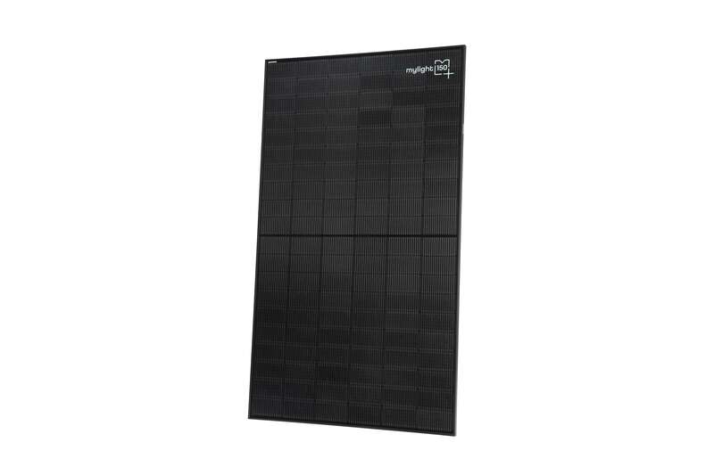 Panneau photovoltaïque mylight150 - Black Crystal 500Wc Full Black - 1950 x 1134 x 30 mm