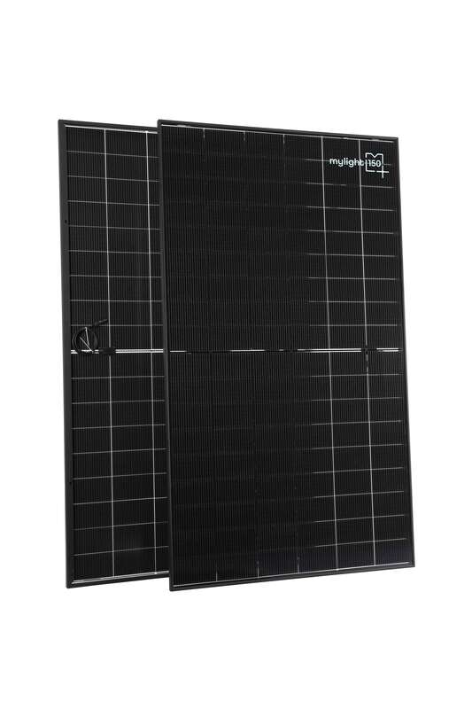 Panneau photovoltaïque mylight150 - Quartz 500Wc hétérojonction - Bi-verre bifacial - 1960 x 1134 x 30 mm