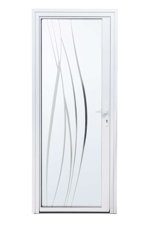 PORTE D'ENTRÉE ALUMINIUM 72 mm Modèle LIMBE S