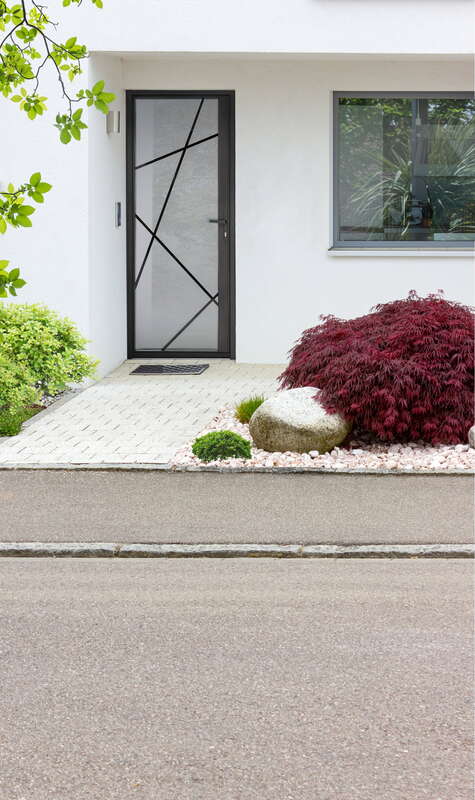 PORTE D'ENTRÉE ALUMINIUM 72 mm Modèle IZAR - image 2