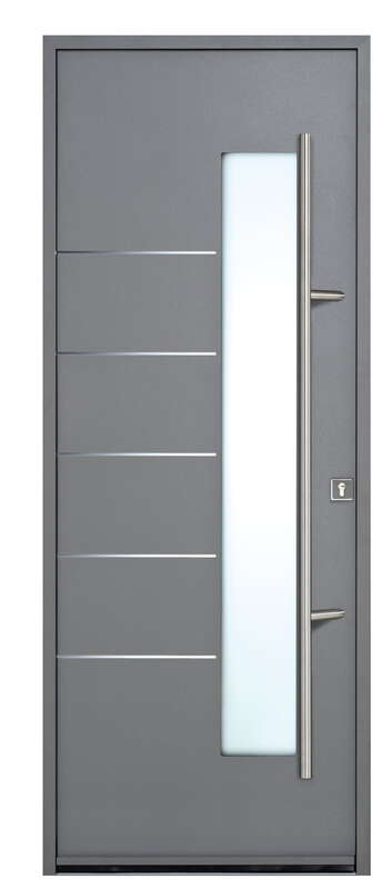 PORTE D'ENTRÉE ALUMINIUM 72 mm Modèle LATITUDE