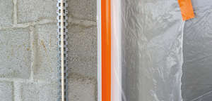 Ruban adhésif en PVC plastifié orange - Rouleau de l. 75 mm x L. 33 m