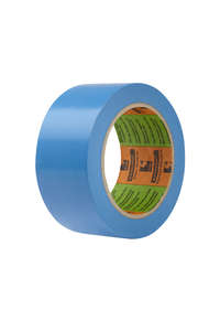 Ruban adhésif en PVC bleu - masquage longue durée - Rouleau de l. 50 mm x L. 33 m