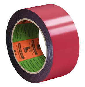 Ruban Polyéthylène - résistant aux UV - 30mx50mm - rouge