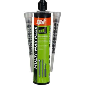 Résine de scellement MULTIMAX  GRIS 300ML + BUSES - Ref:MULTIMAX