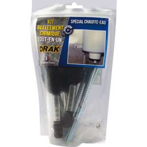 Kit scellement chimique Chauffe Eau DRAK - Ref:DM CHAUFFE EAU