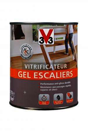 Vitrificateur gel escaliers PASSAGES EXTREMES satin incolore - Pot 2.5 L