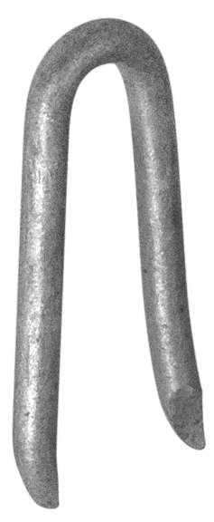 Crampillon en acier galvanisé BIGMAT Diam. 2,4 x L. 100 mm - Boîte de 100 pièces