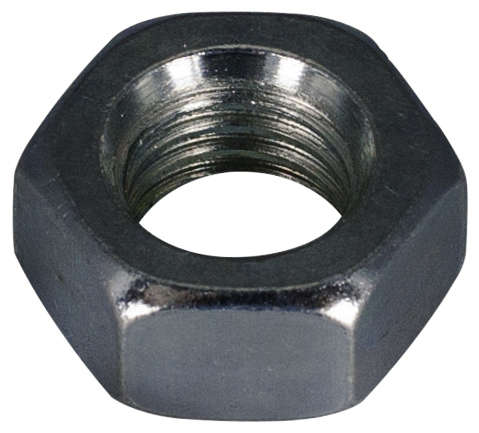 Ecrou hexagonale en acier zingué Diam. 18 mm - Boîte de 15 pièces
