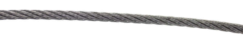 Câble en inox 18-12 Diam. 4 mm x L. 50 m
