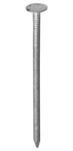 Pointe tête extra large en acier glavanisé Diam. 3 x L. 40 mm - Boîte de 150 g
