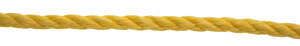 Cordage en polypropylène L. 100 m x Diam. 8 mm jaune