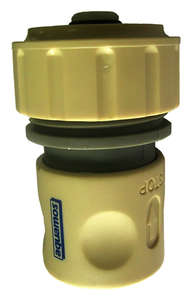 RACCORD RAPIDE AQUASTOP D19 PLASTIQUE