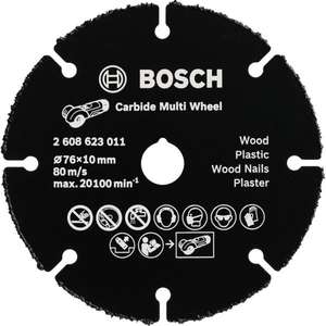 Disque carbure Speed for multi usages Ø : 125 mm