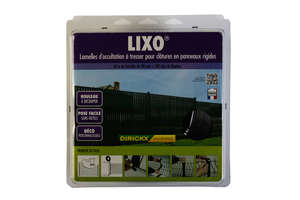 Kit d'occultation LIXO pour panneaux rigides L. 60 ml gris 7016