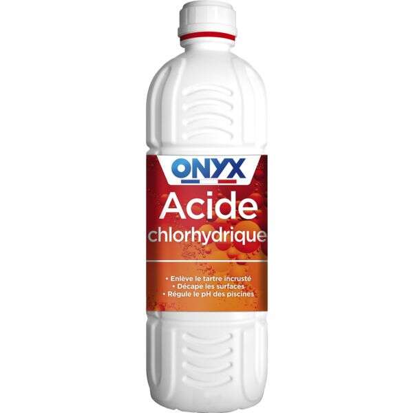 Acide chlorydrique 23% - Bidon de 1 L
