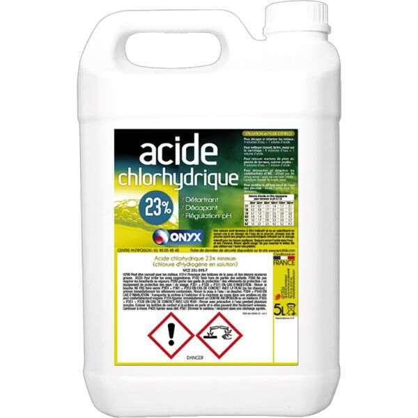 Acide chlorhydrique 23% 1L