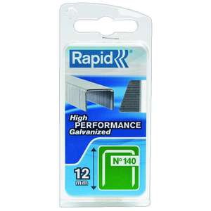 Agrafes N 140 l. 12 mm - Boîte de 650 pièces