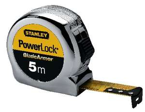 Mesure Powerlock  Larg. ruban : 25 mm | Long. : 5 m