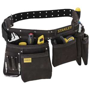 Porte-outils cuir double 