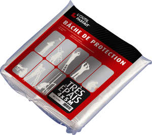 BACHE PROTECTION EPAISSE 4X5M