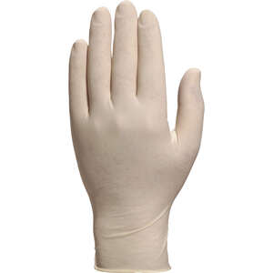 Boîte de gants latex jetables CHLORINE taille 6/7 - Lot de 100