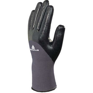 Gants enduit nitrile noir - Taille 9