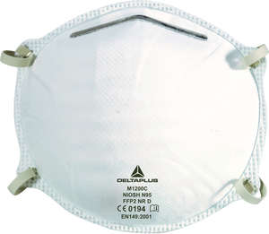 Masque de protection FFP2 sans valve - Boîte de 20 pièces