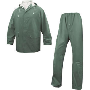 Ensemble de pluie veste et pantalon 304 vert - Taille XL
