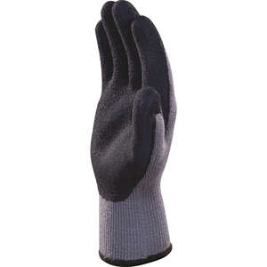 Gants tricot acrylique gris - Taille 09