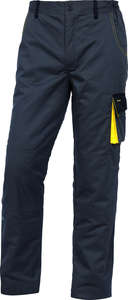 Pantalon de travail chaud D-MACH gris/jaune - Taille L