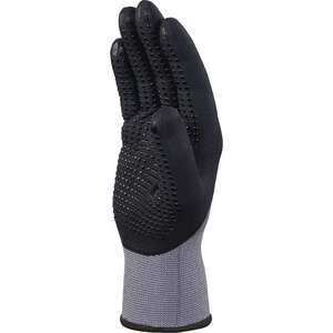 Gants tricot polyamide SPANDEX VE729 noir - Taille 10
